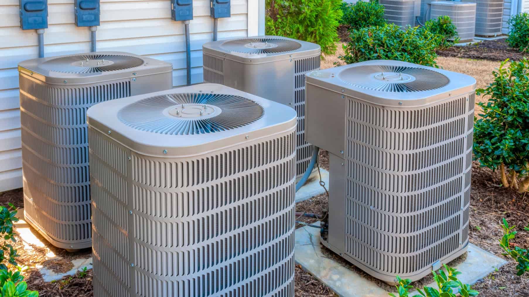 image of outdoor hvac systems